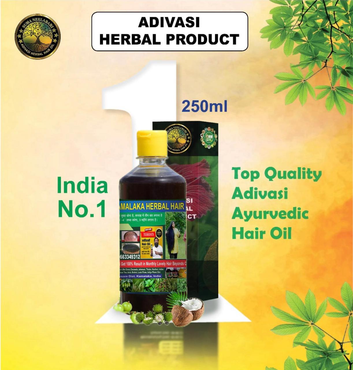 Adivasi Herbal hair oil