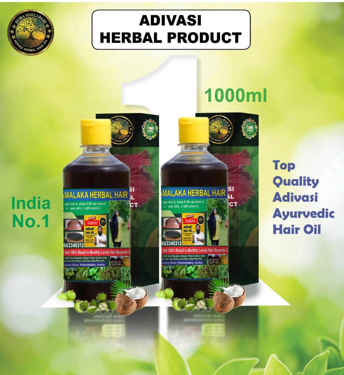 Adivasi Herbal hair oil